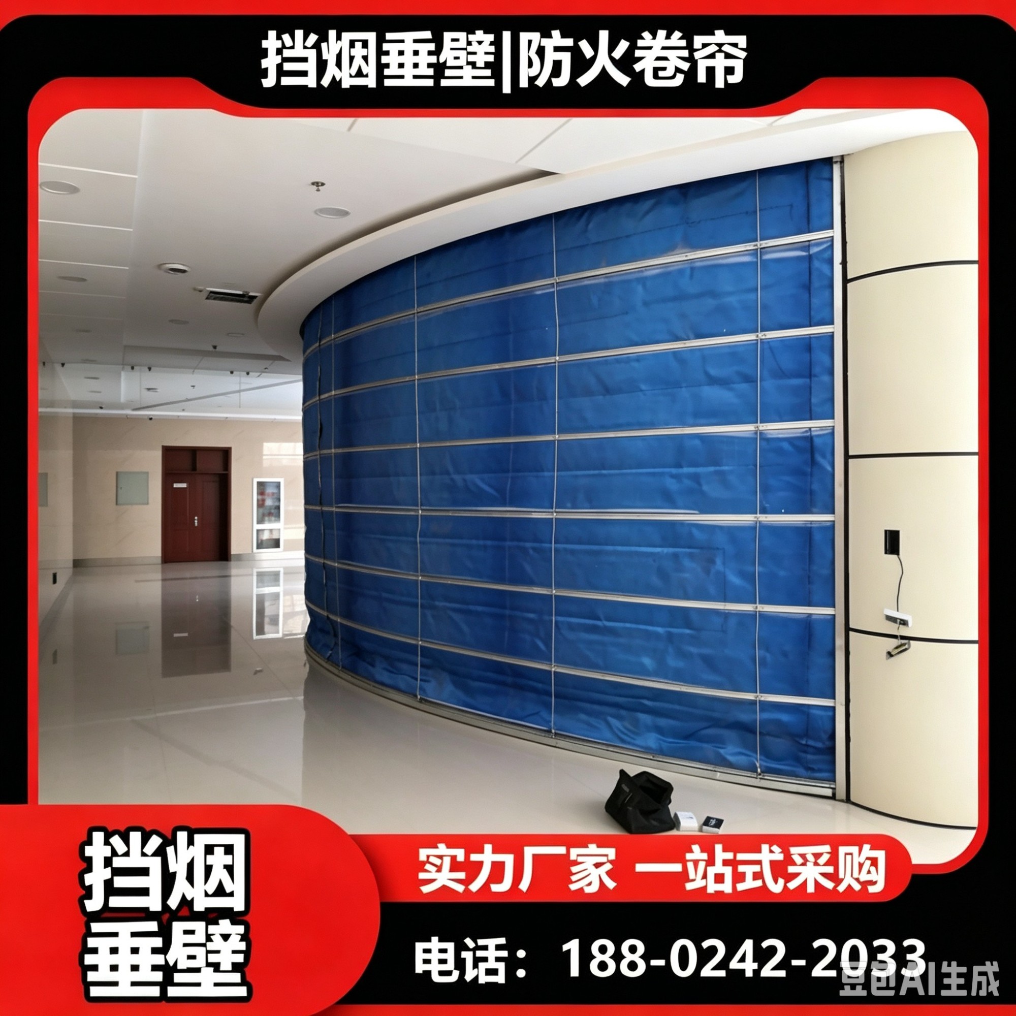 钢制防火卷帘门应用场景