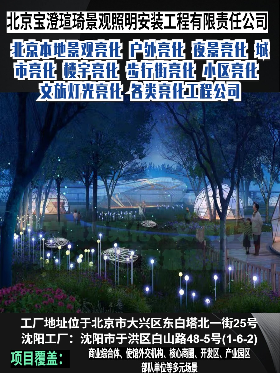 亮化工程实景