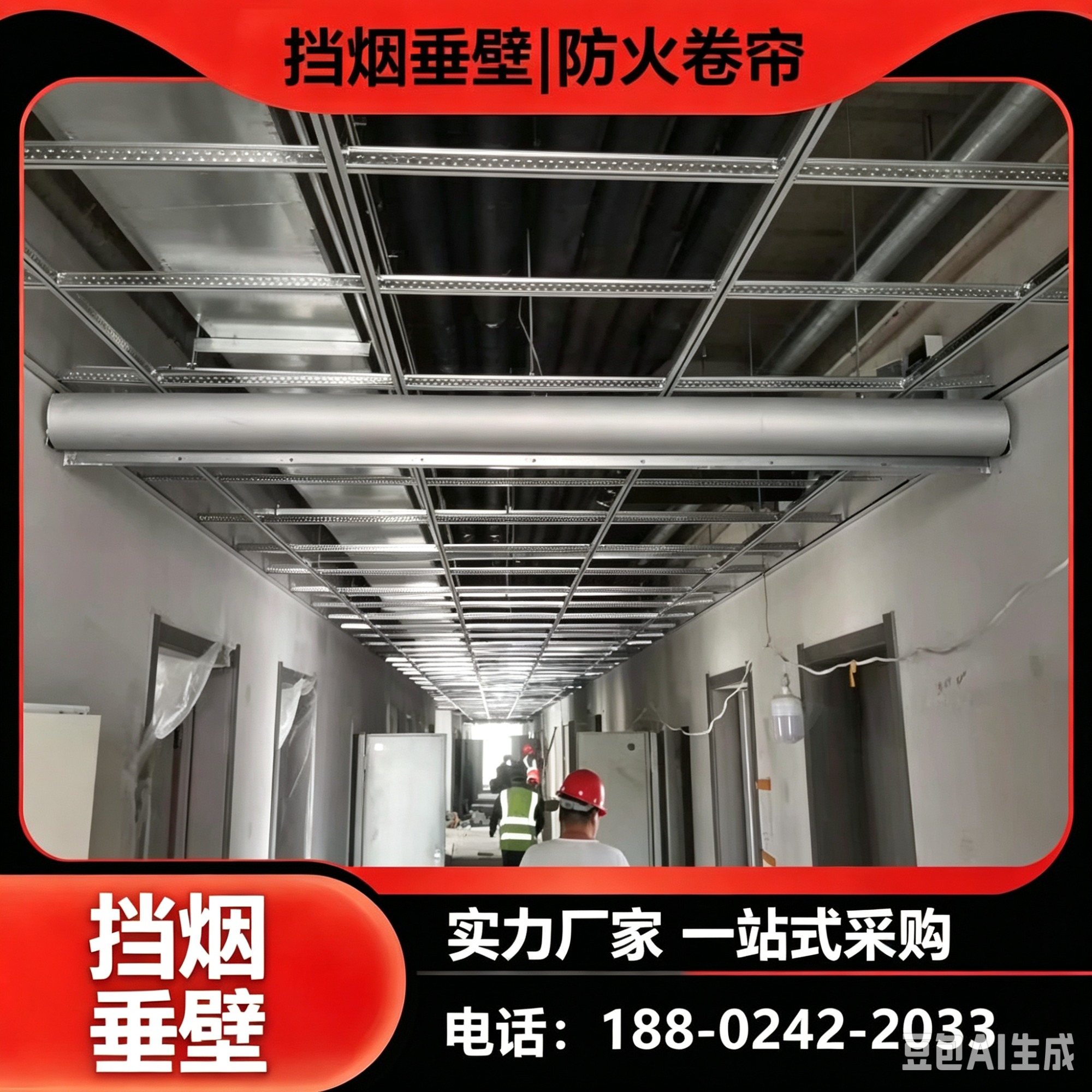 挡烟垂壁产品展示