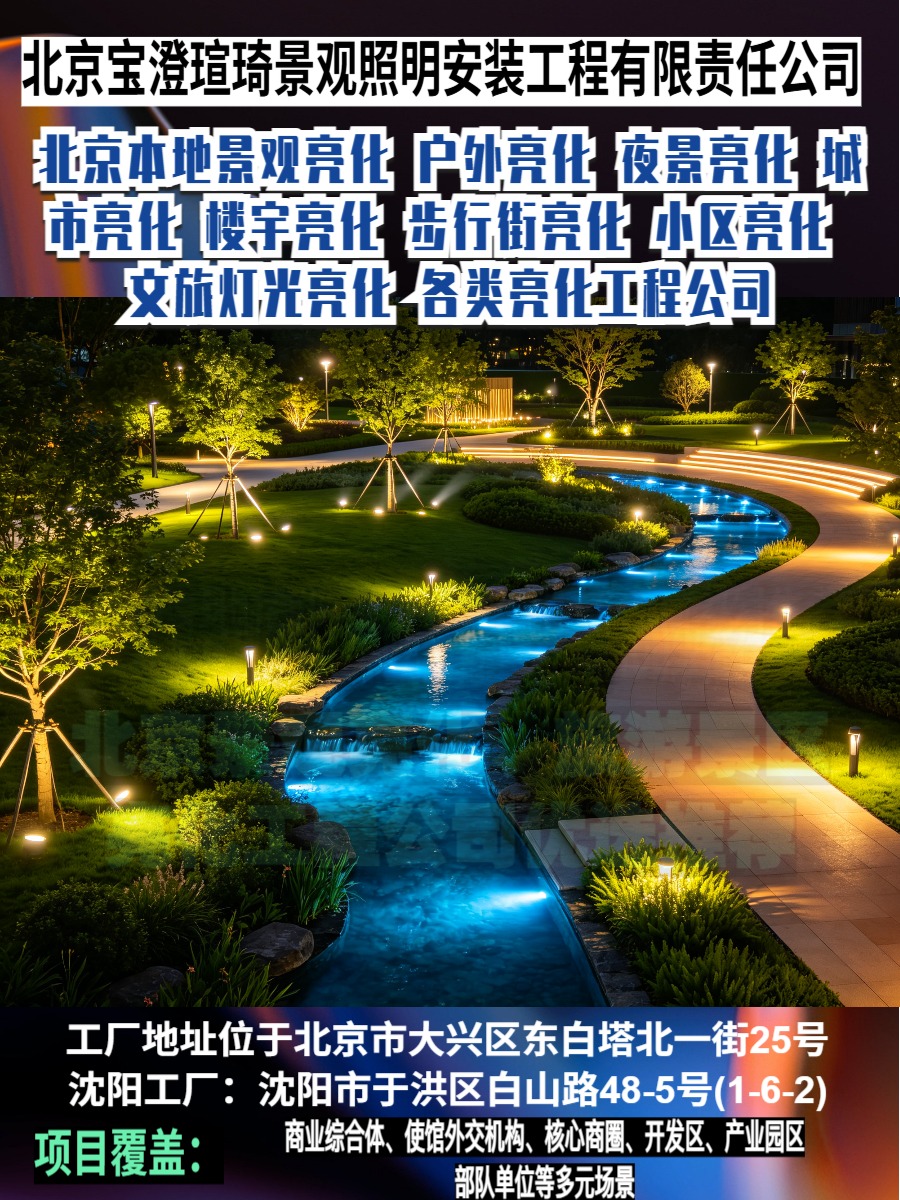 市政亮化项目实景