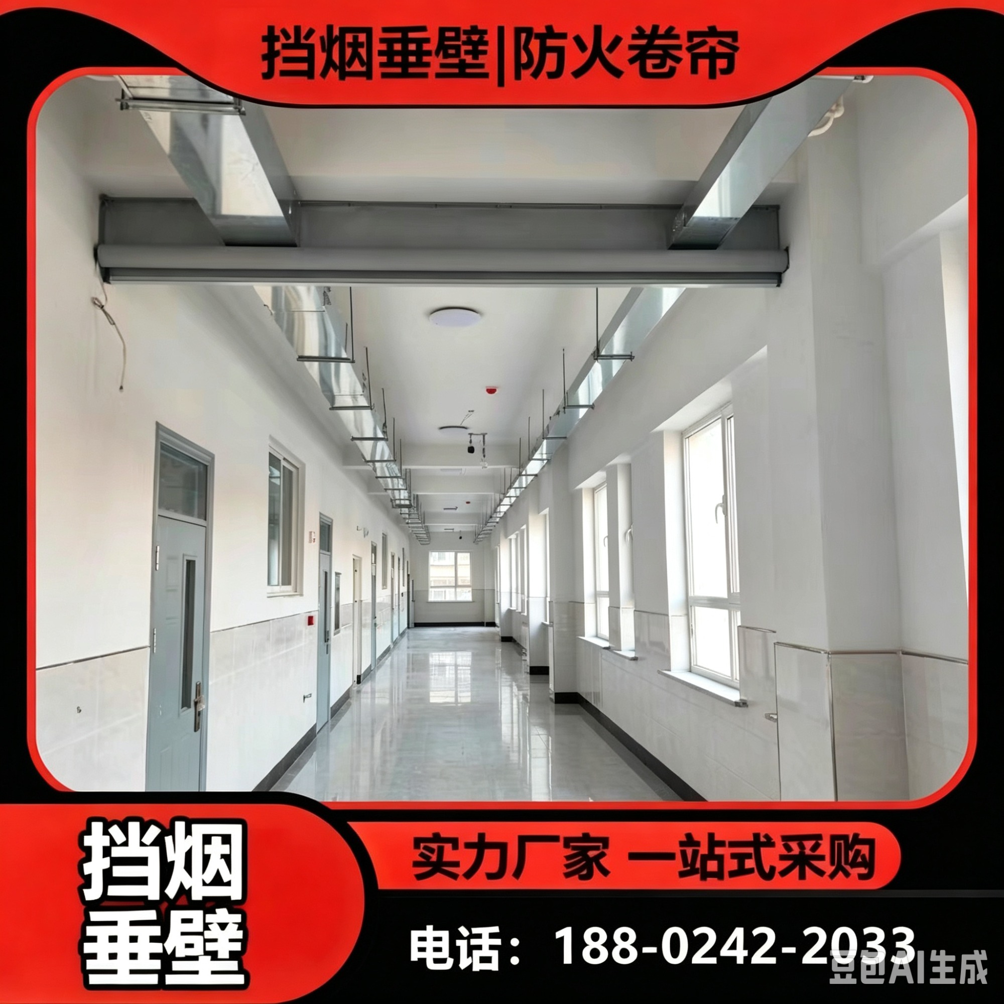 挡烟垂壁产品展示