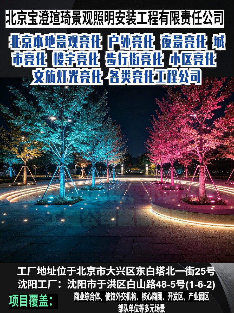 楼宇亮化实景案例