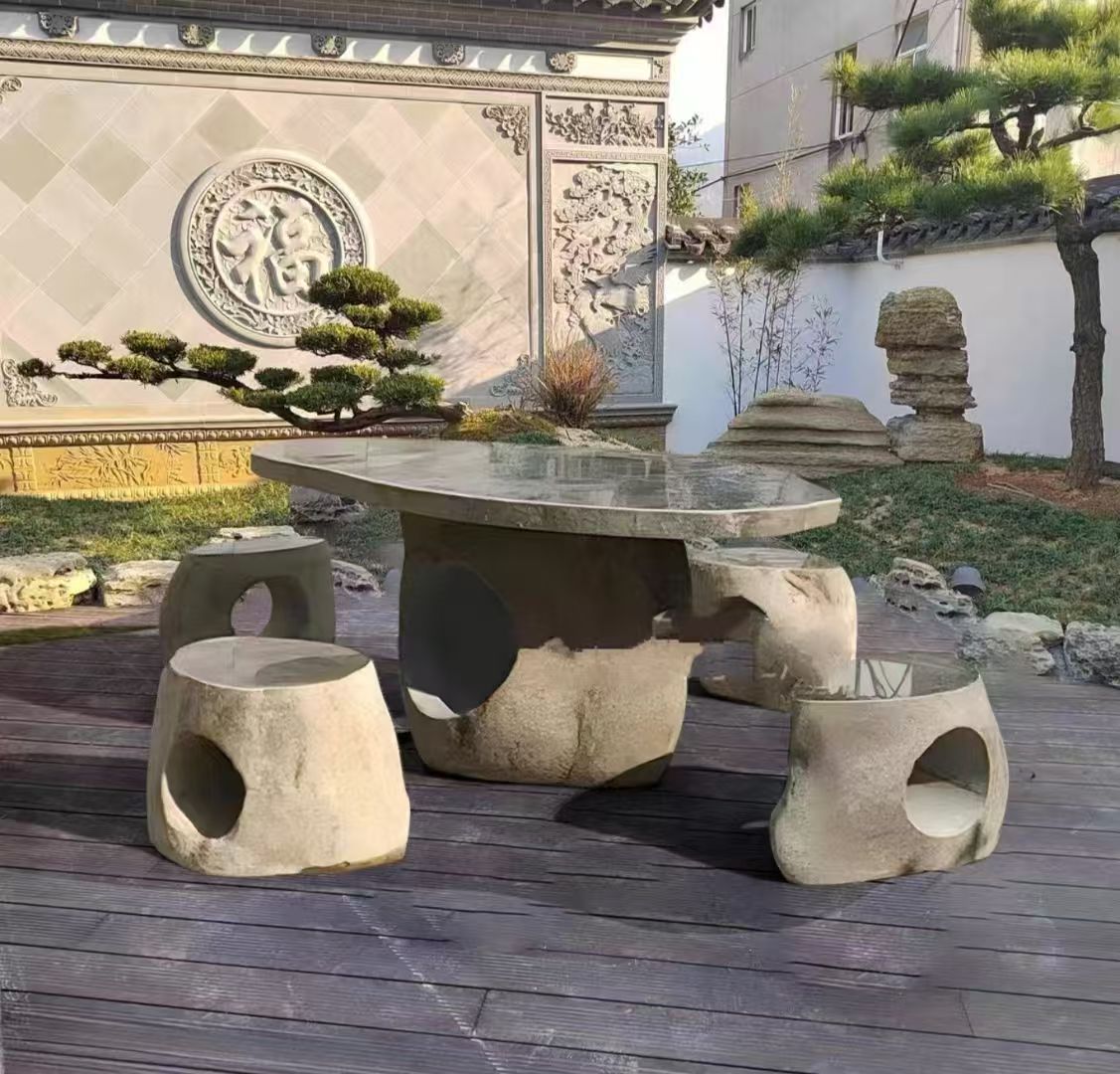 石材加工场景