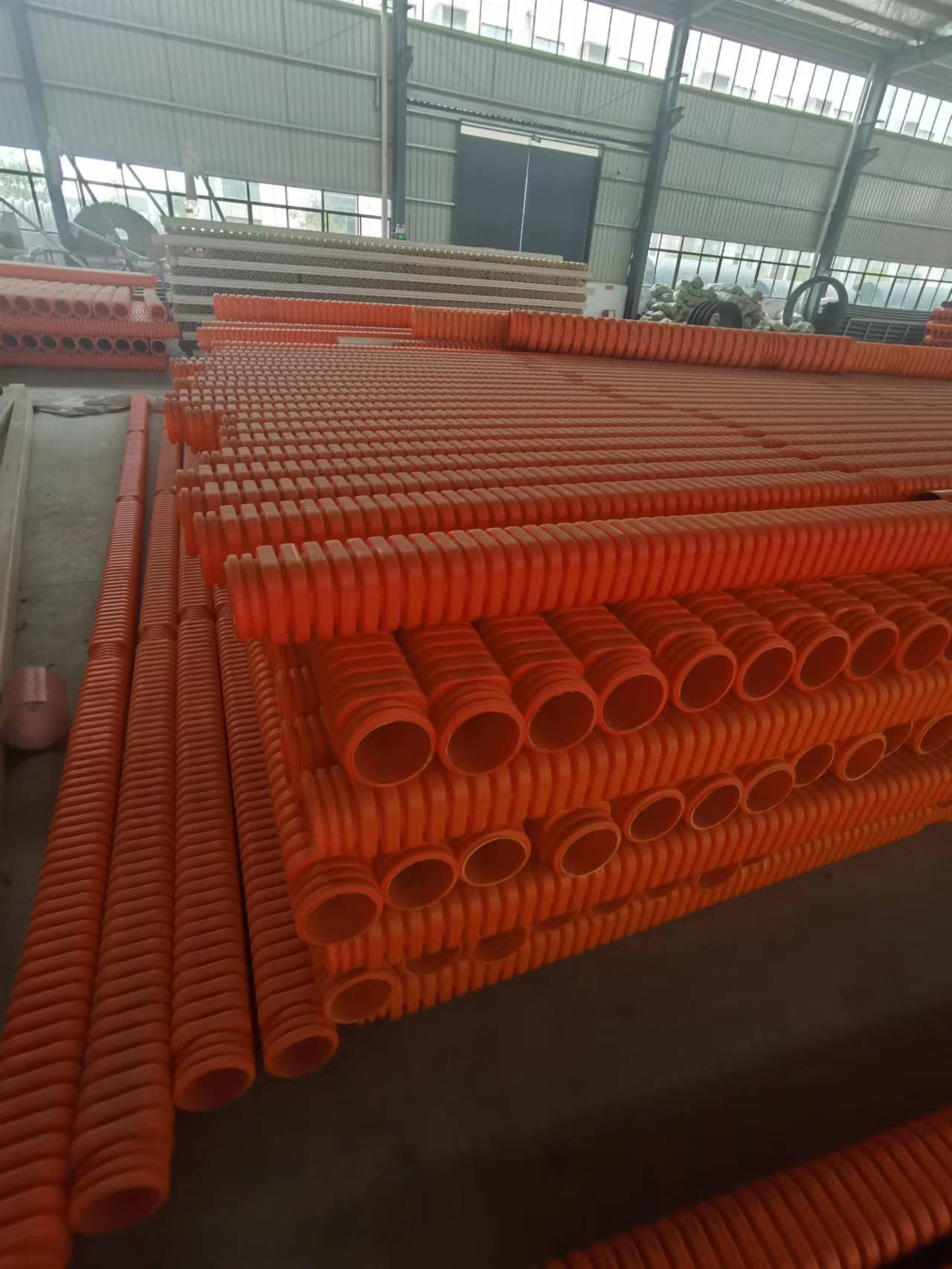 高原管网铺设施工现场