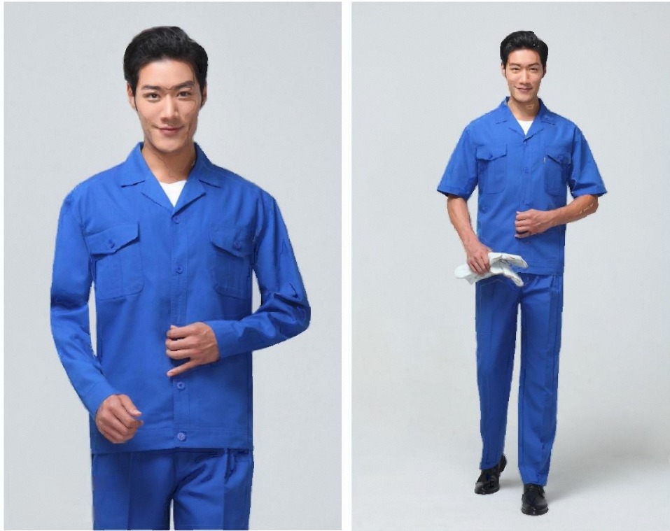 车间工作服实拍