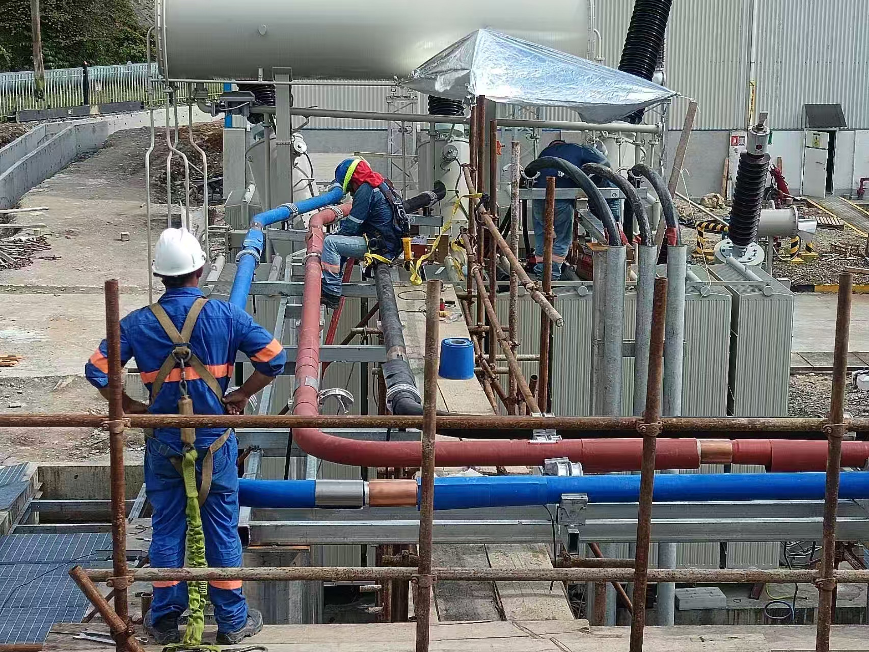 湖北某新能源装备制造基地供配电改造项目