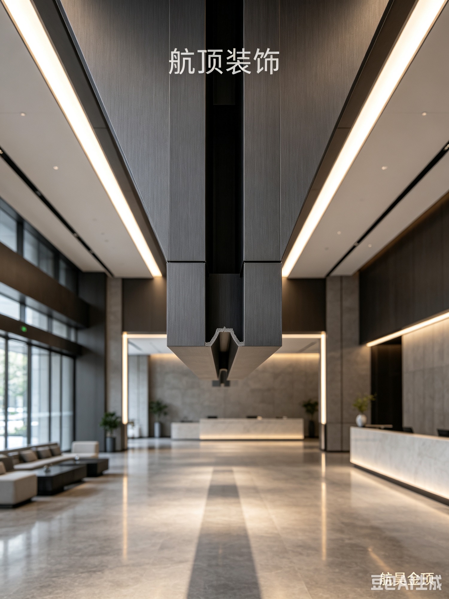 铝吊顶制造工艺示意图