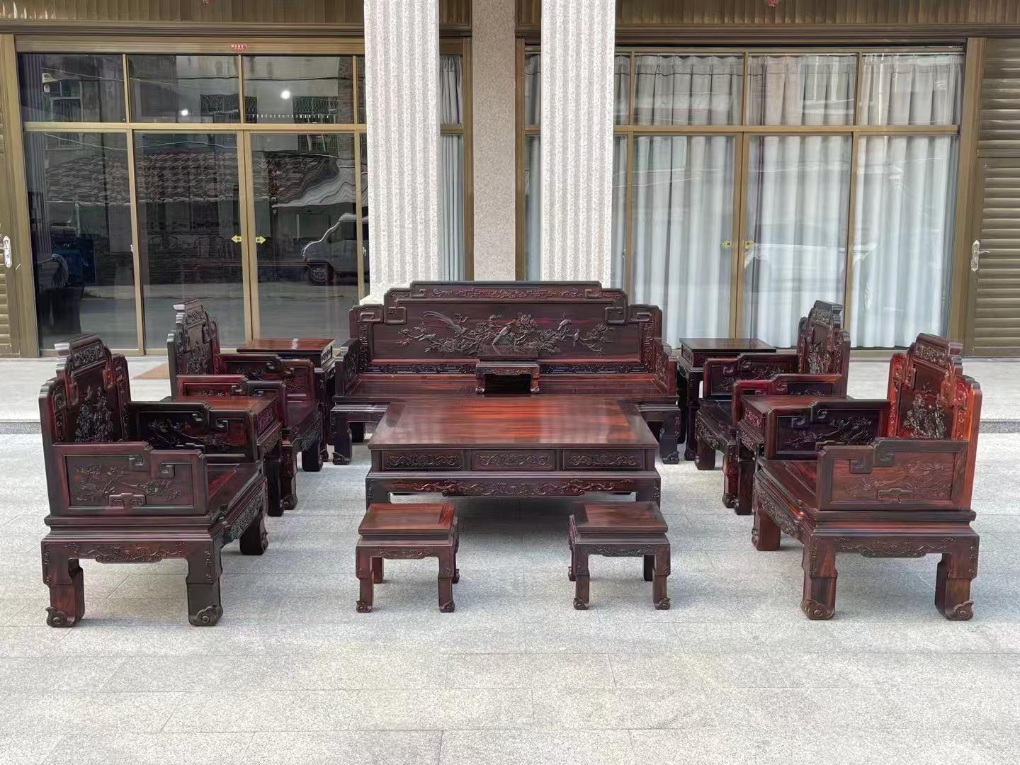 新中式红木全屋整装案例