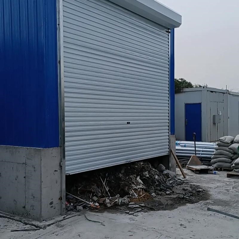 车库卷闸门维修服务实景