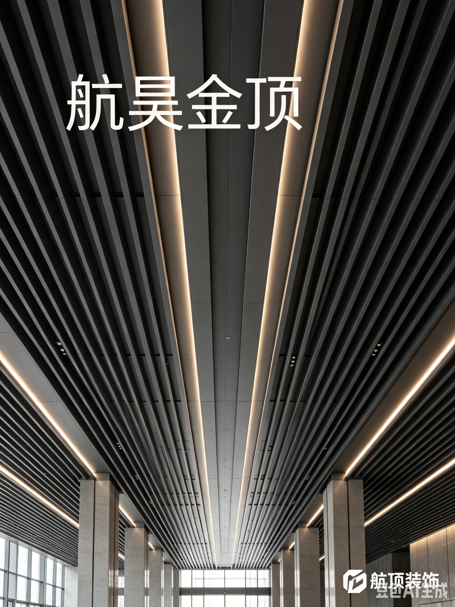铝吊顶结构示意