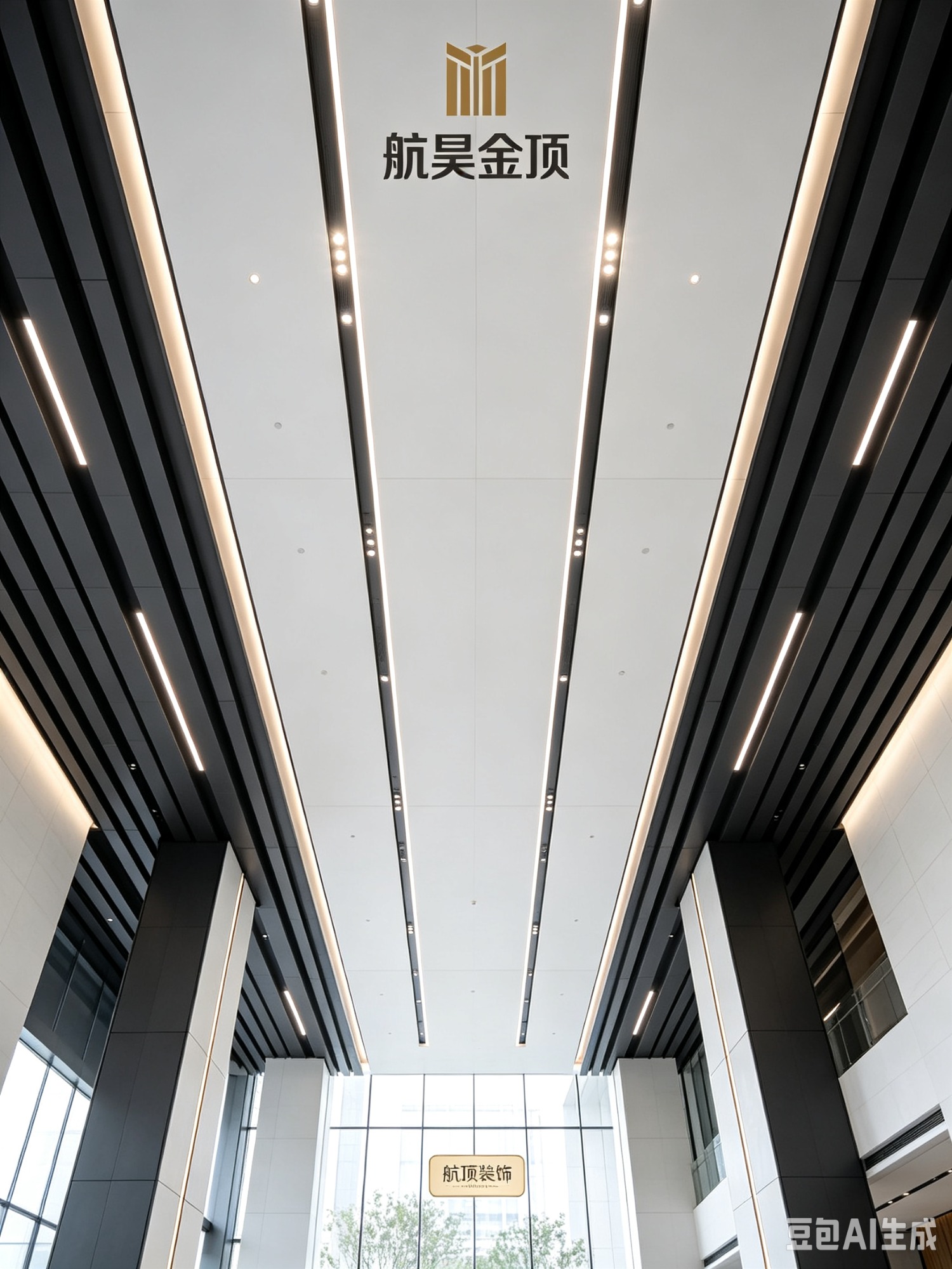铝吊顶工艺示意
