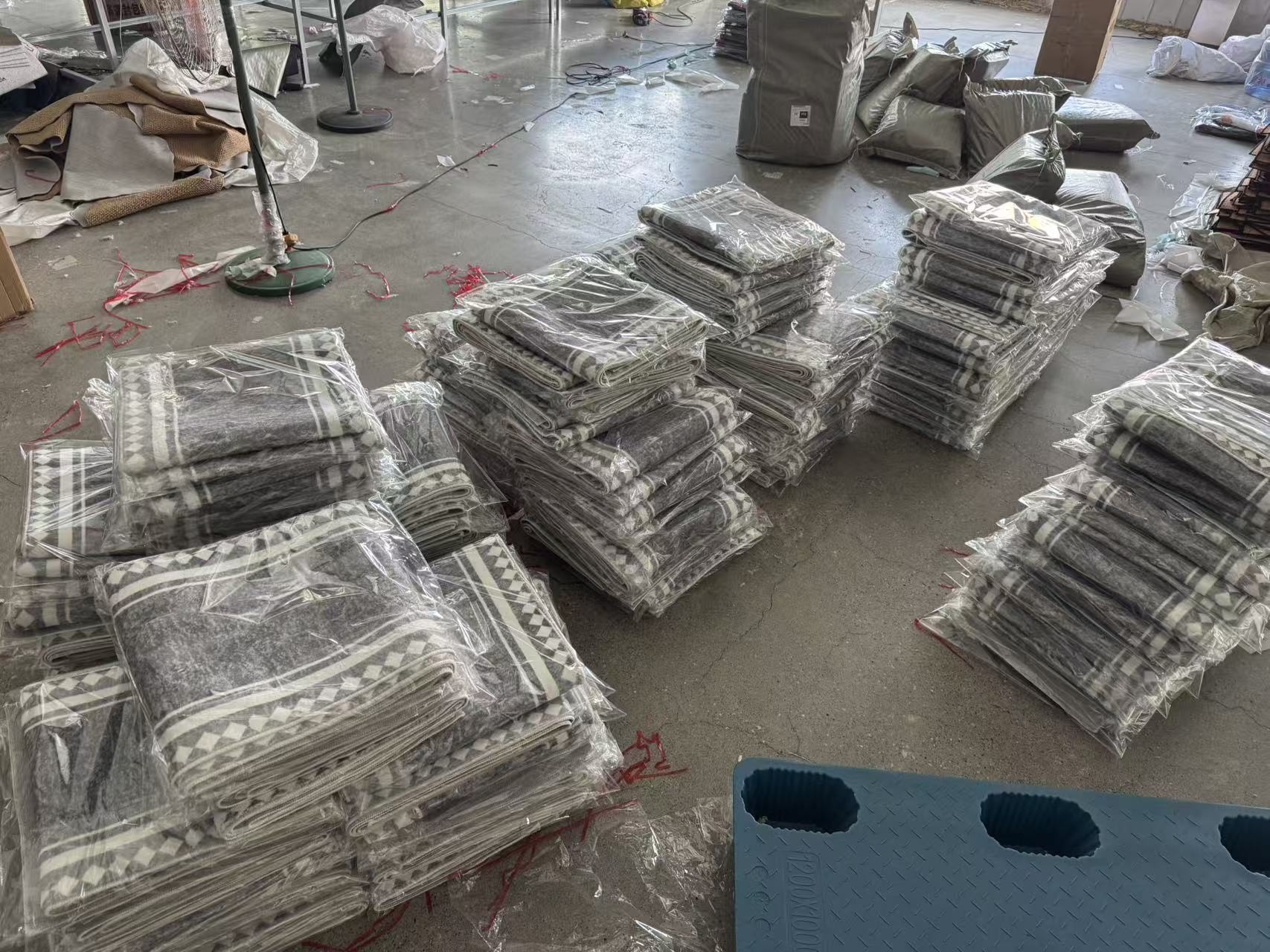 办公地毯车间实景图