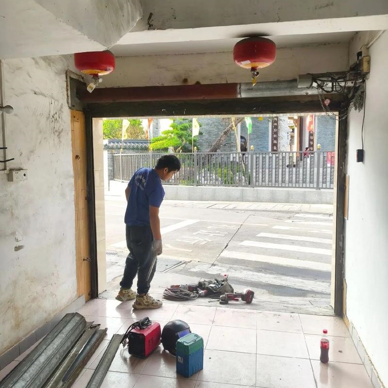 卷闸门结构示意图