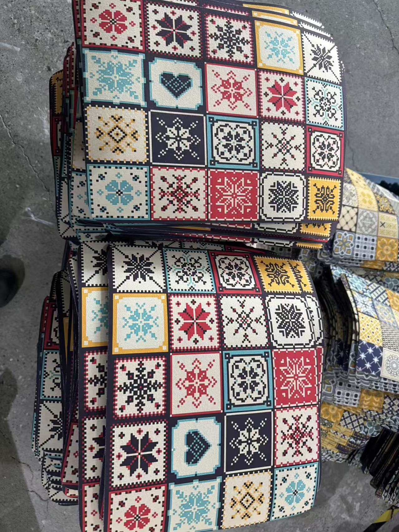 圈绒地毯定制实拍