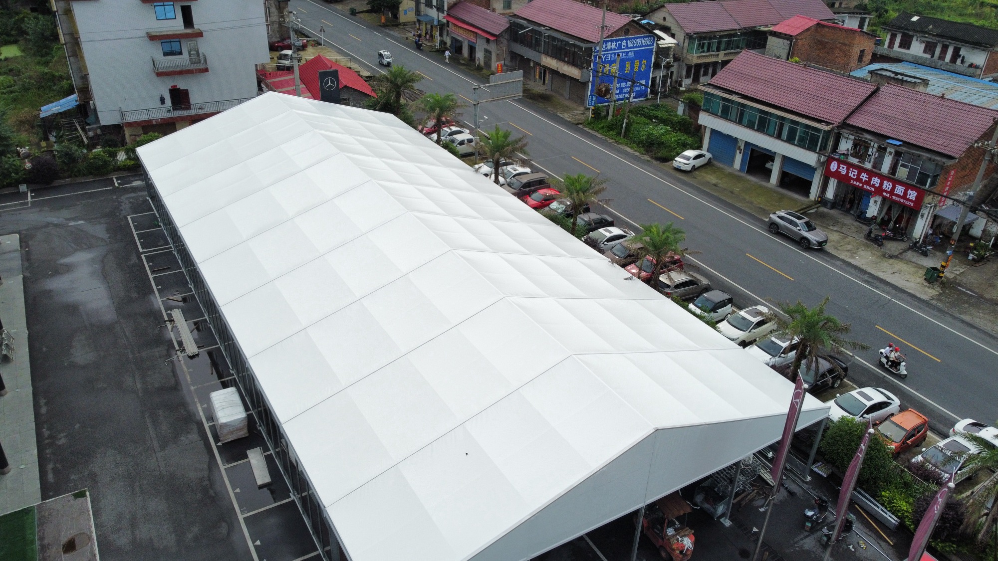 上海雷克萨斯4S店展厅篷房