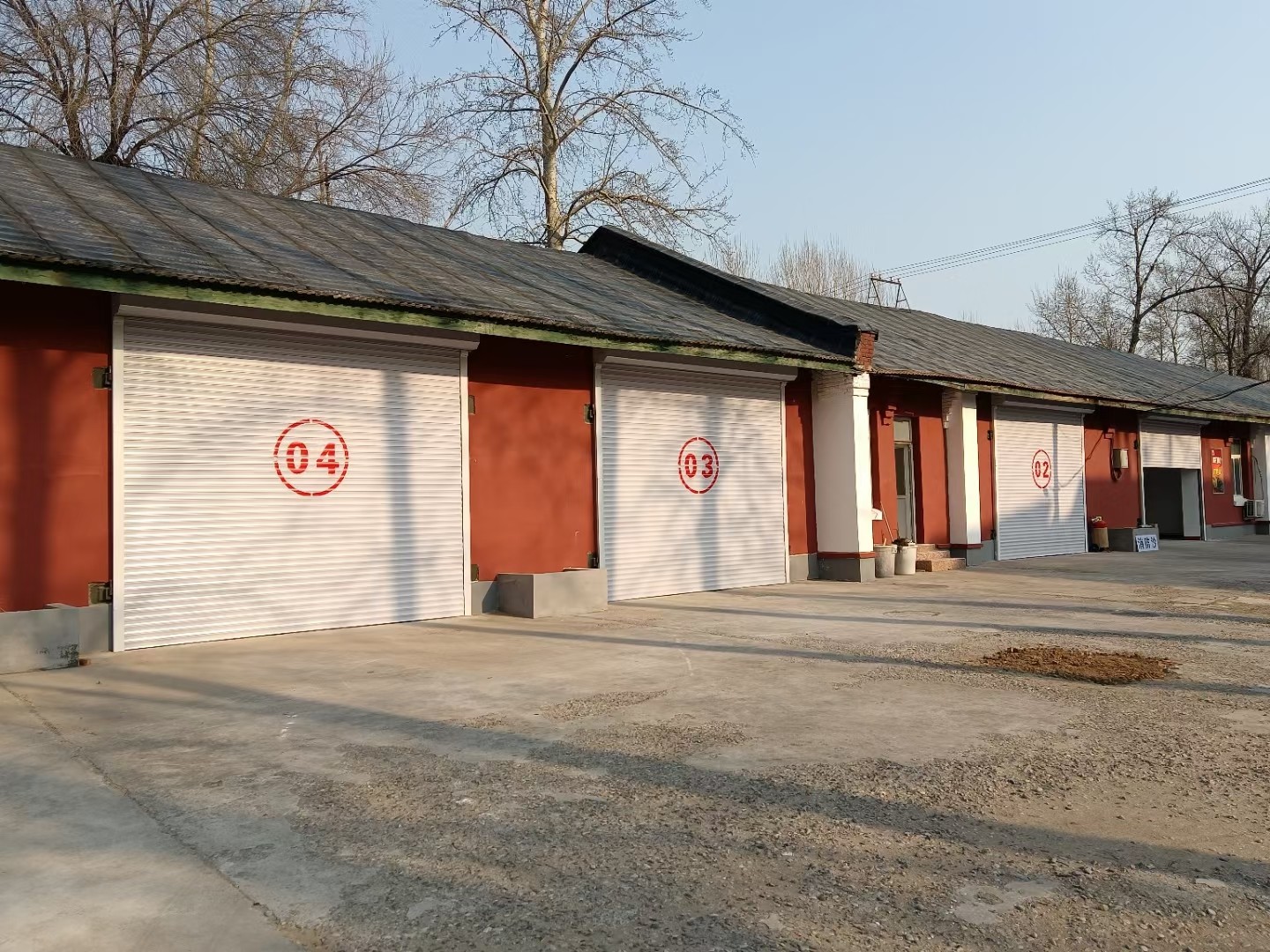 Industrial Rapid Door Installation