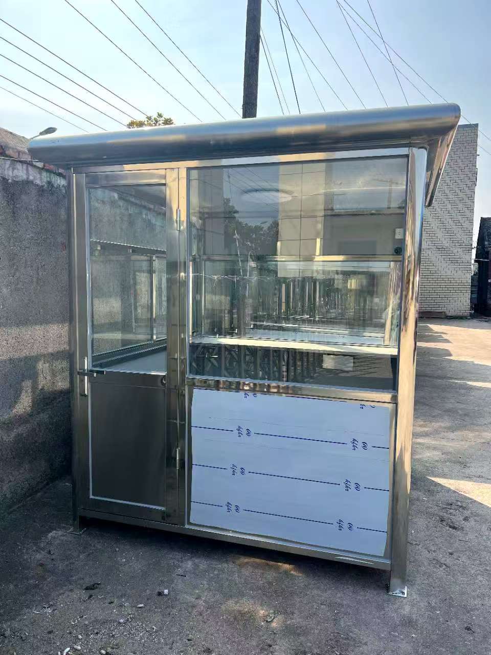 模块化组装作业现场