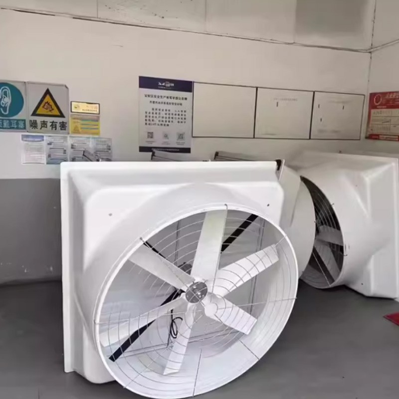 轴流通风机产品结构示意
