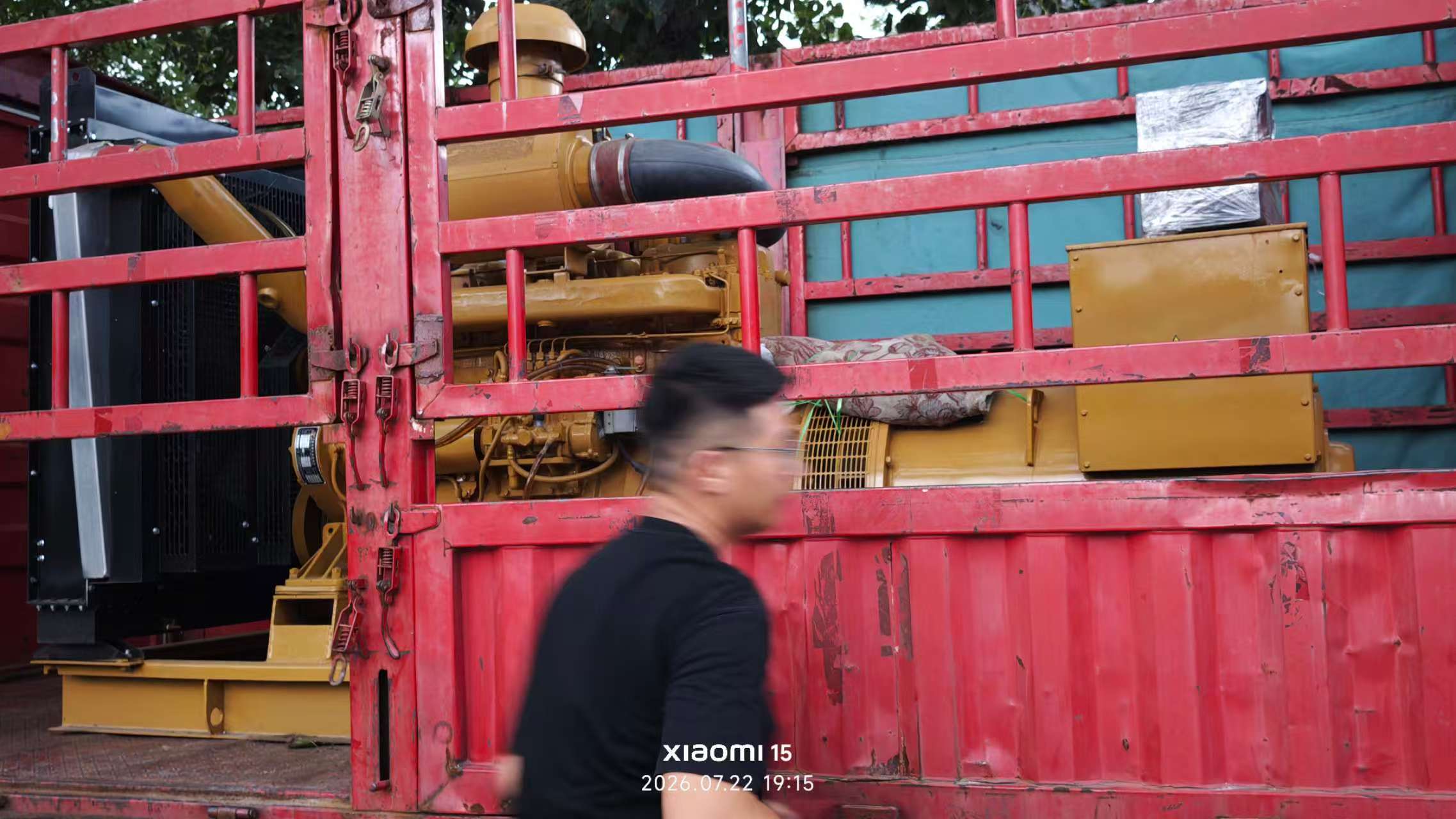 发电机组实物展示