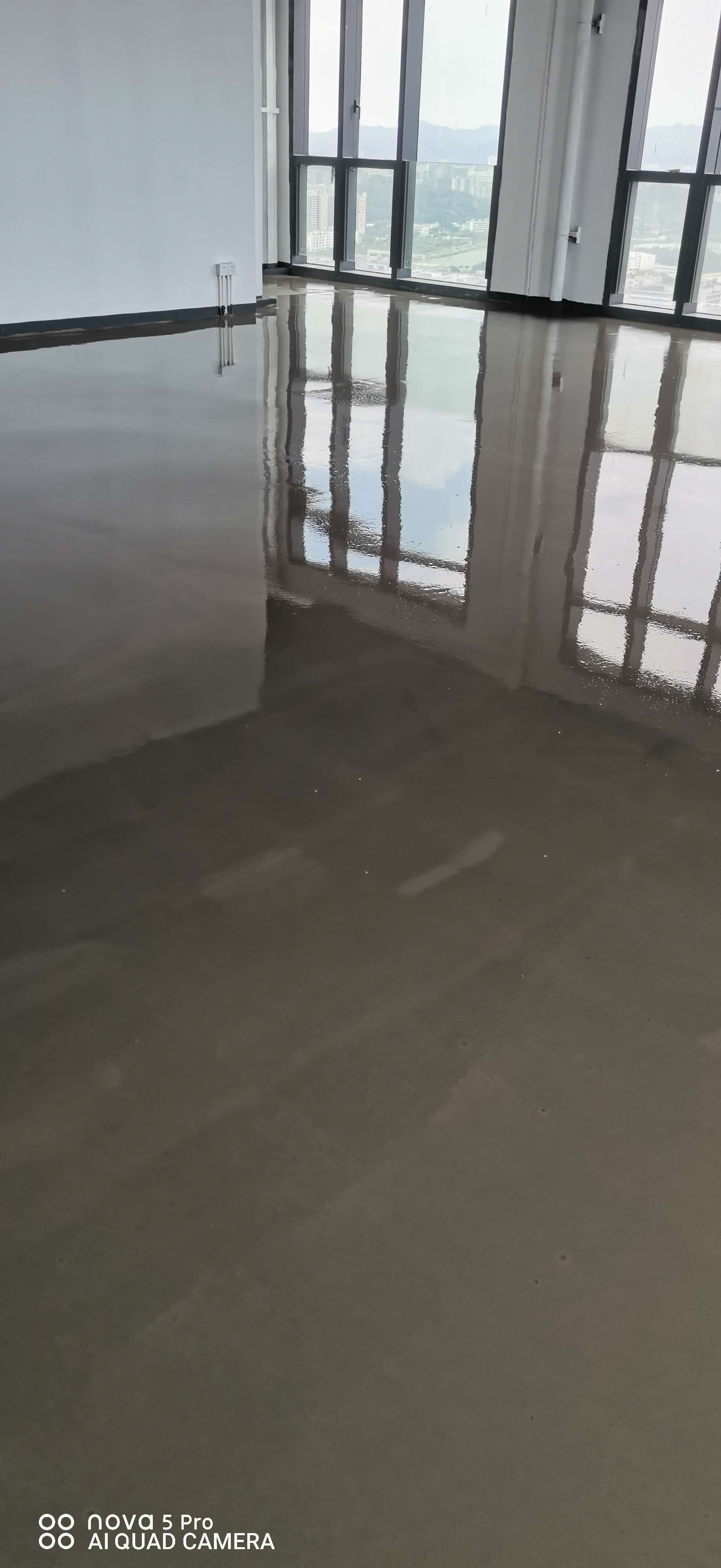 地坪施工现场