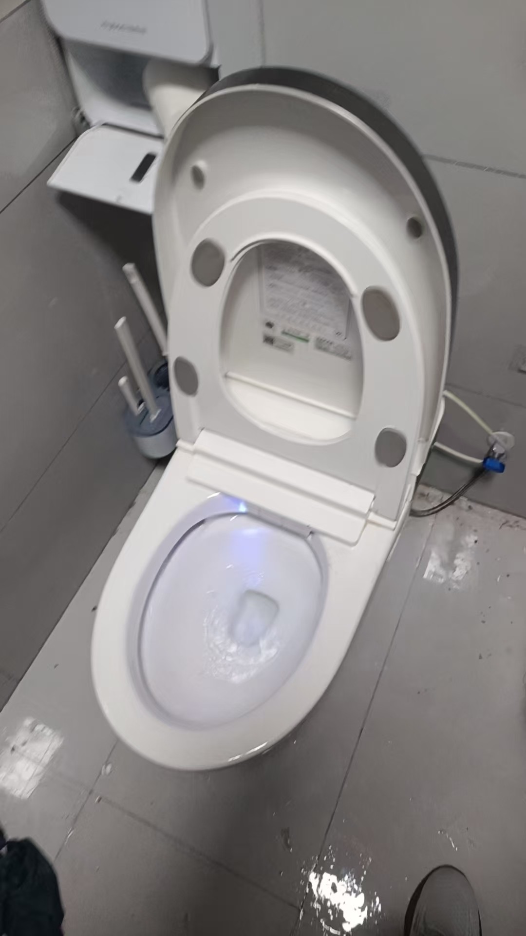 三角阀维修现场