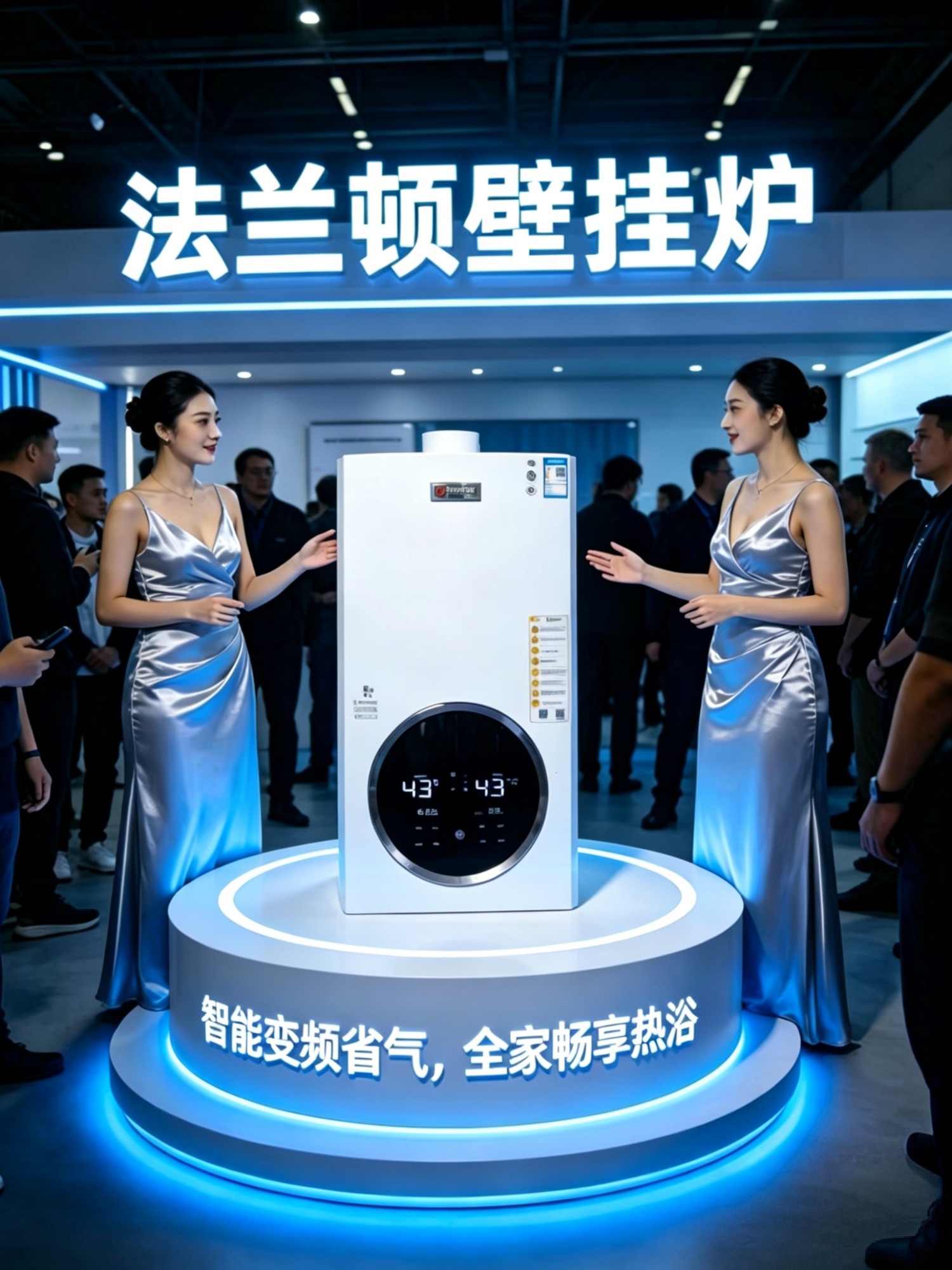 法兰顿暖浴两用壁挂炉产品展示