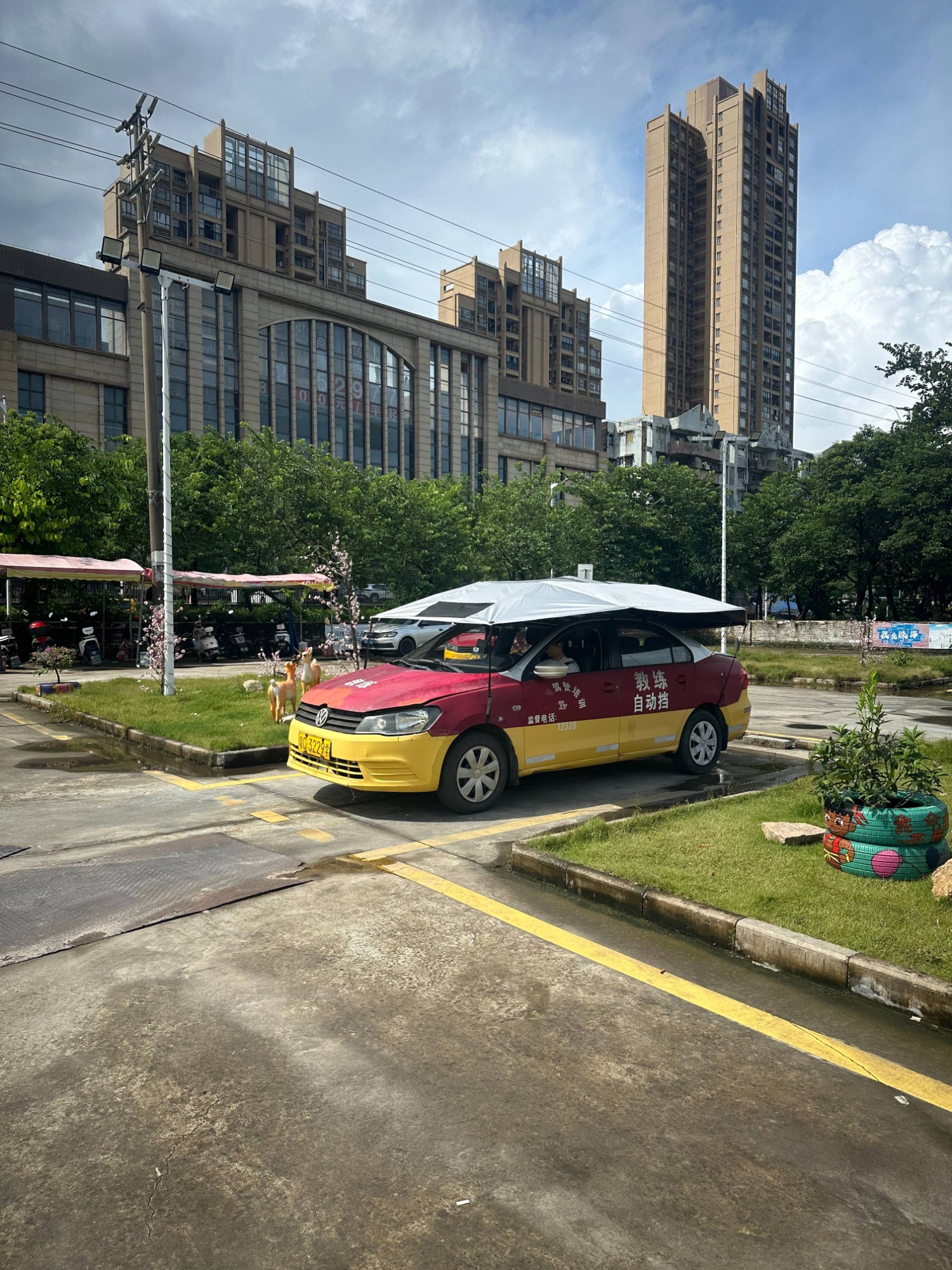 学员模拟考试实拍