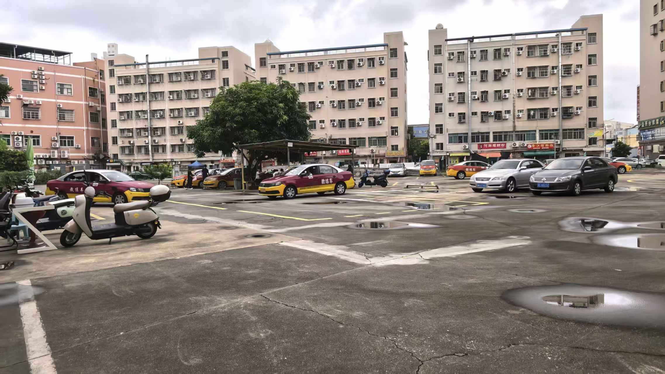 驾培现代化训练场实景