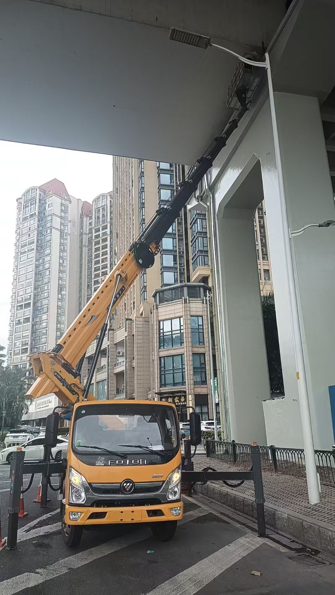 高空作业现场示意图