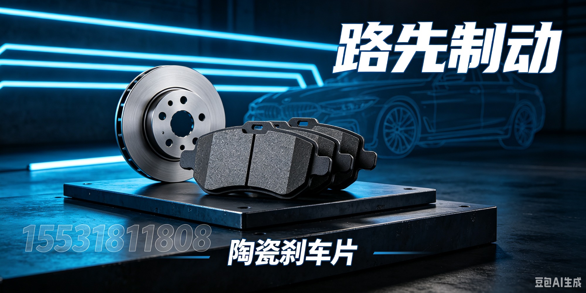 刹车片生产工艺展示