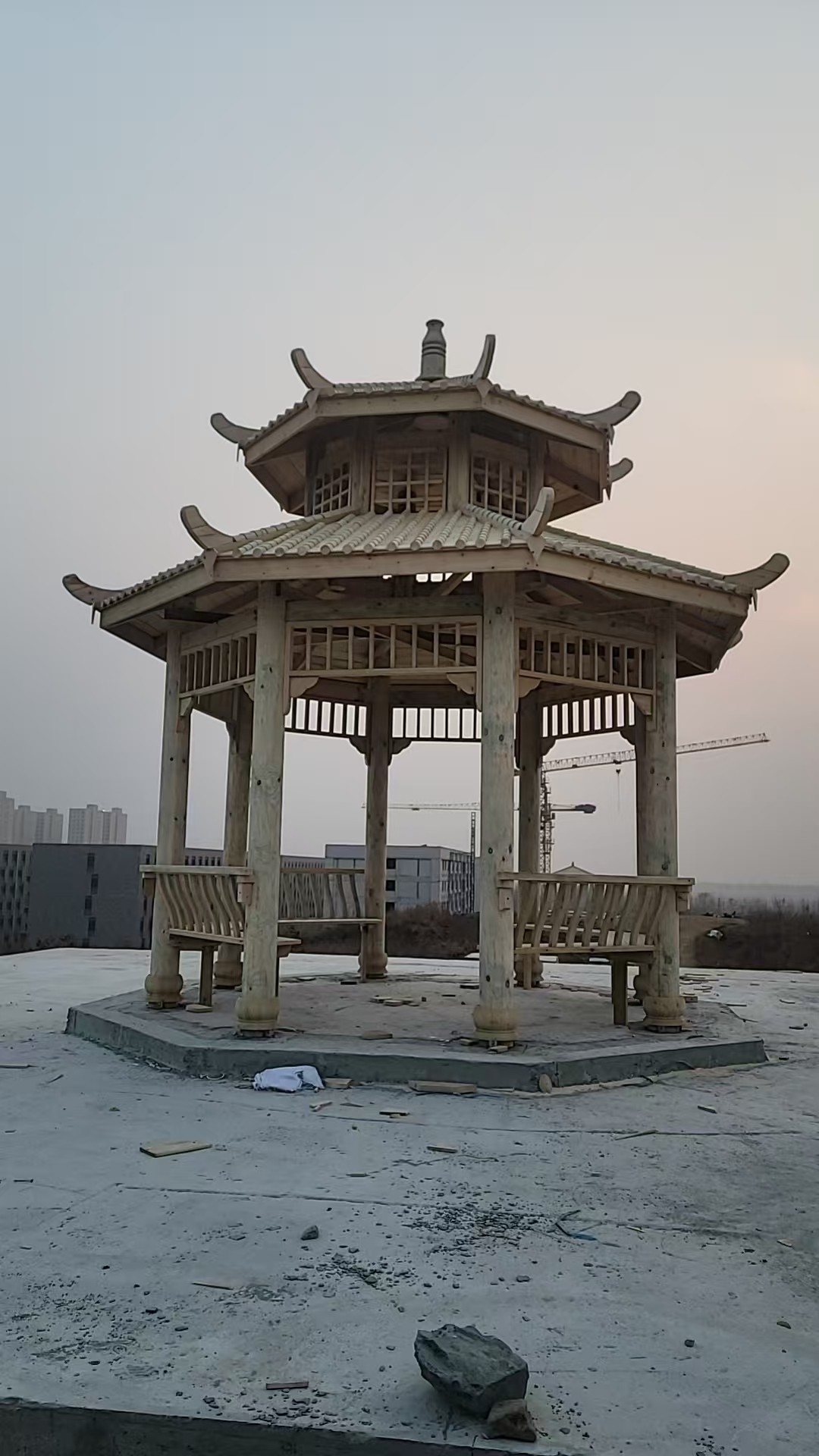 沈阳六角凉亭