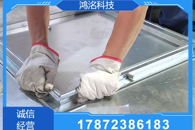 排烟防火阀内部结构示意
