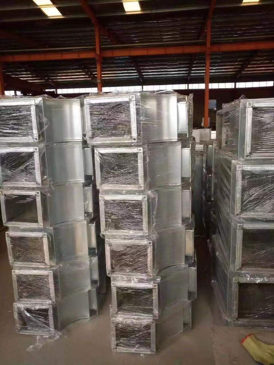 螺旋缝焊接除尘管道实物展示