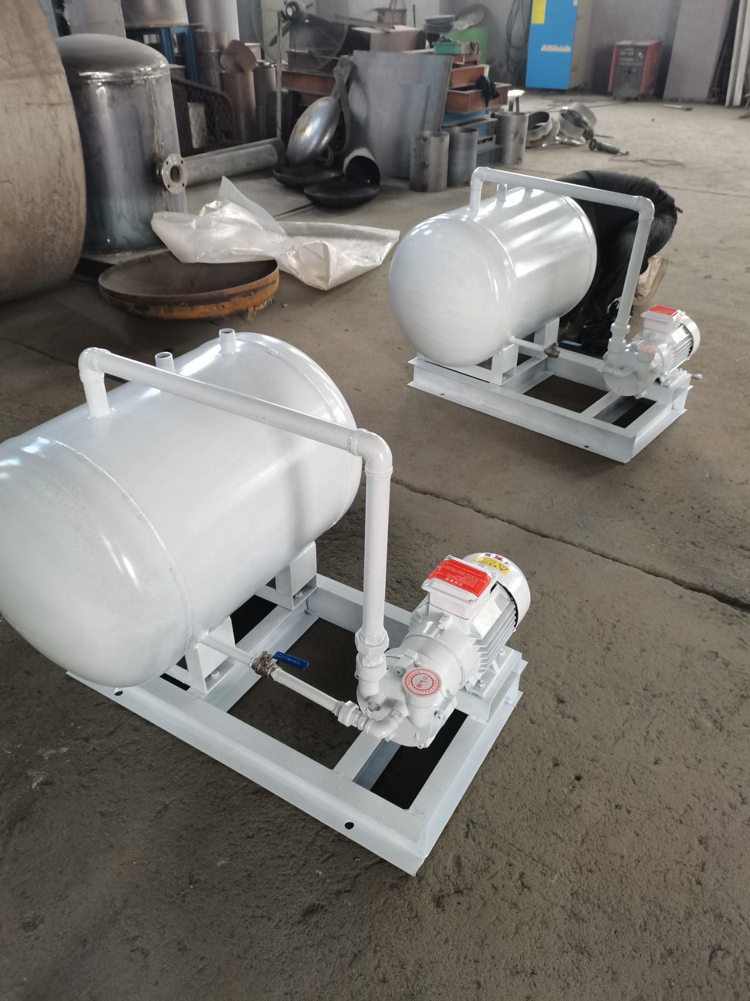 Industrial Vacuum Setup