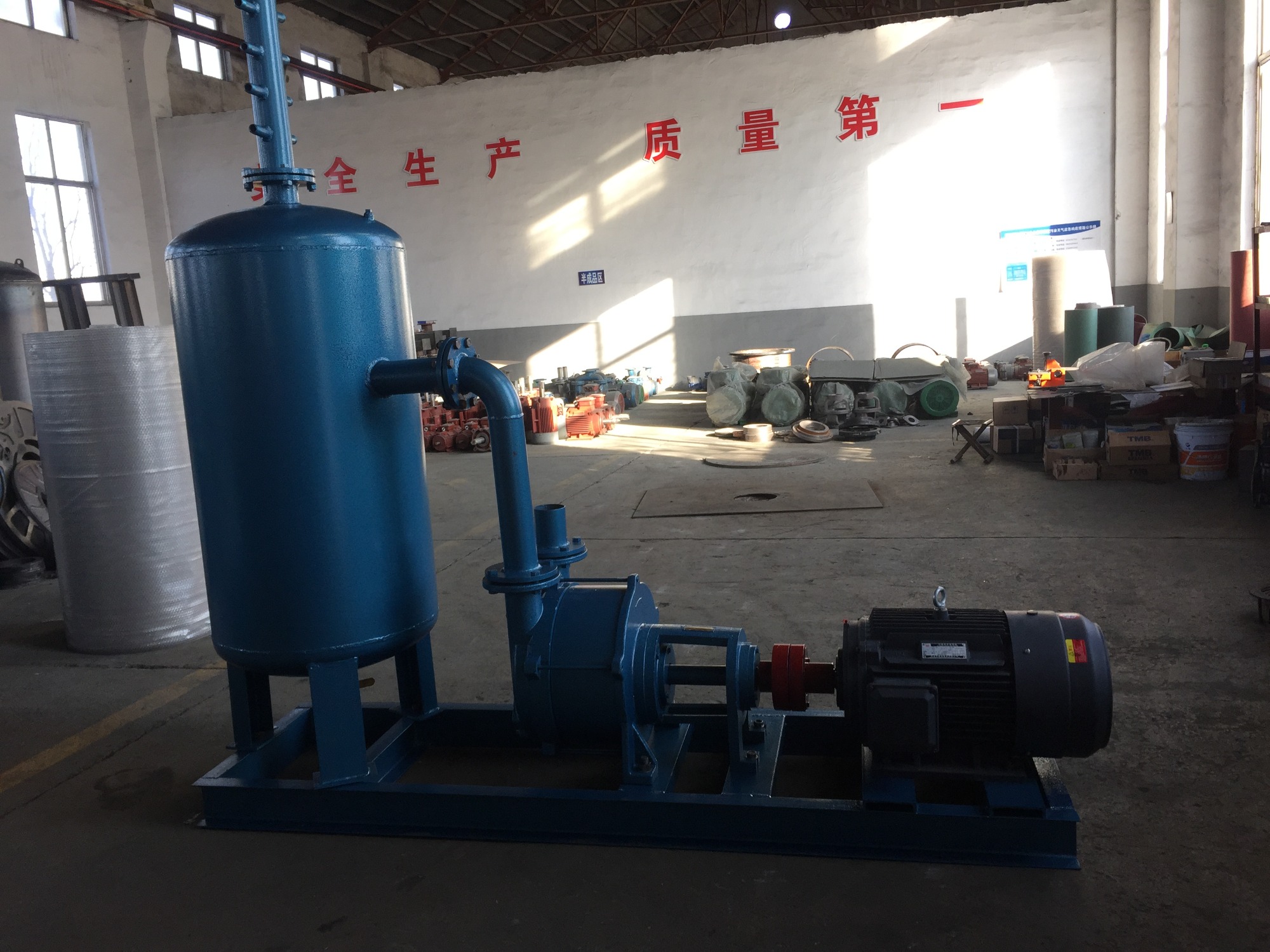 防爆真空泵机组应用场景示意