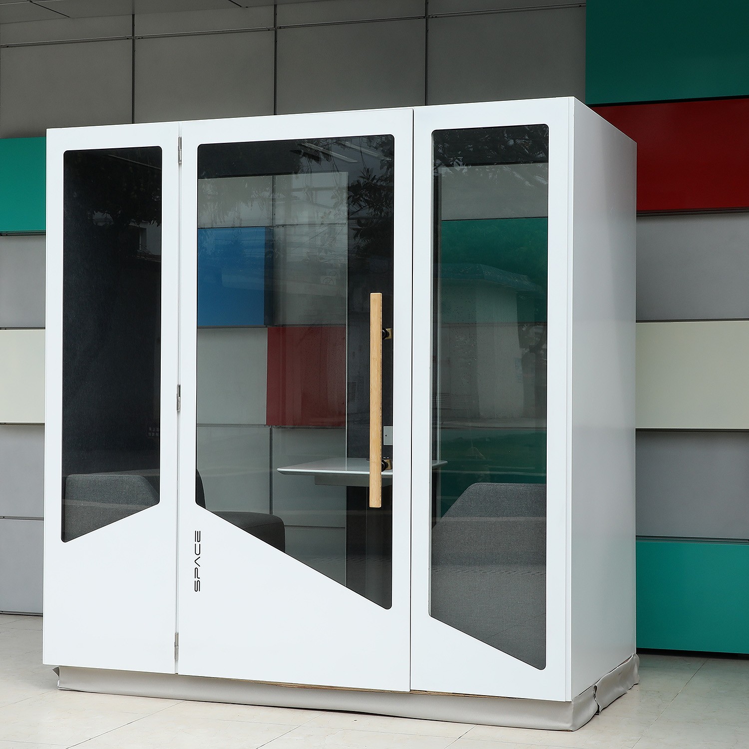 监控机房机柜实物展示