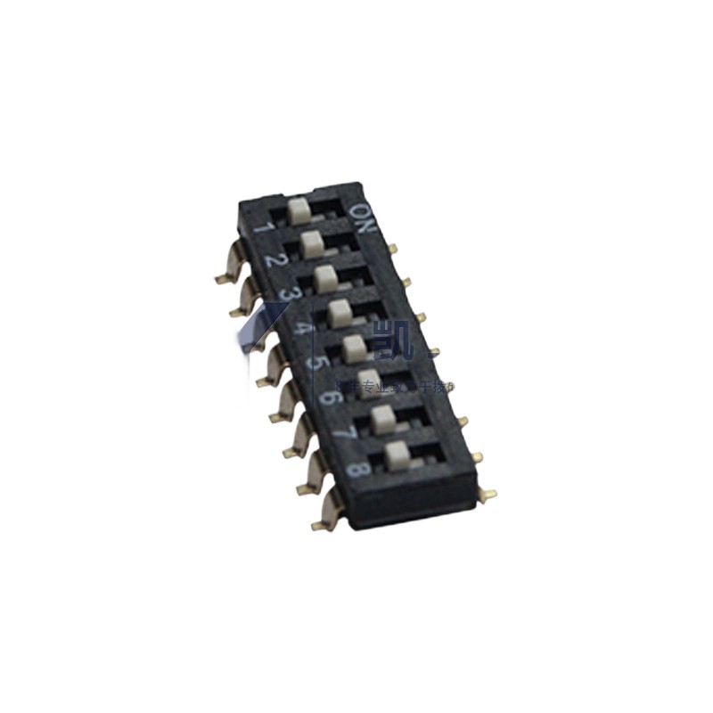 嘉兴平拨式拨码开关 - 90度弯脚式拨码开关订购厂家产品