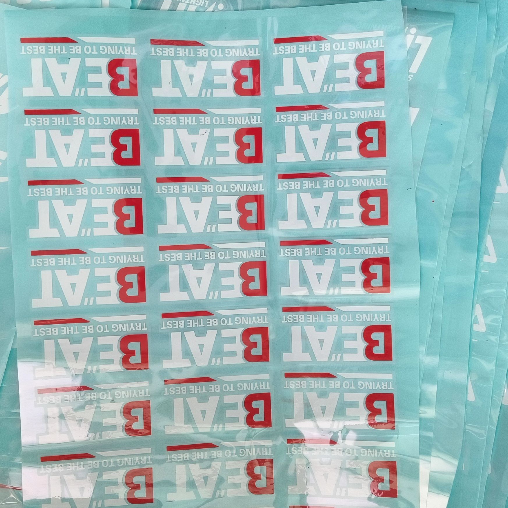 金属标生产工艺实拍