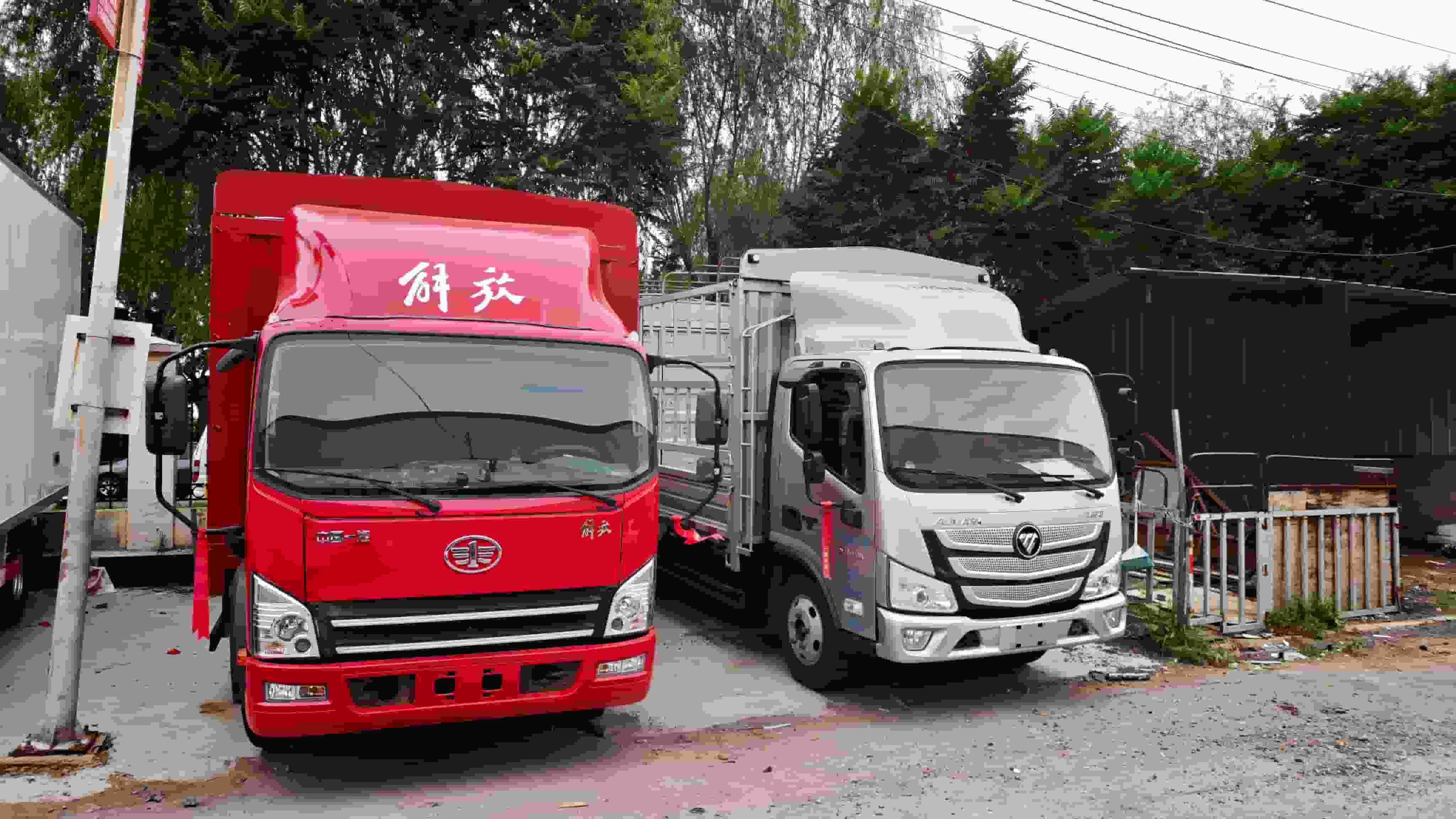 商用车整车展示区