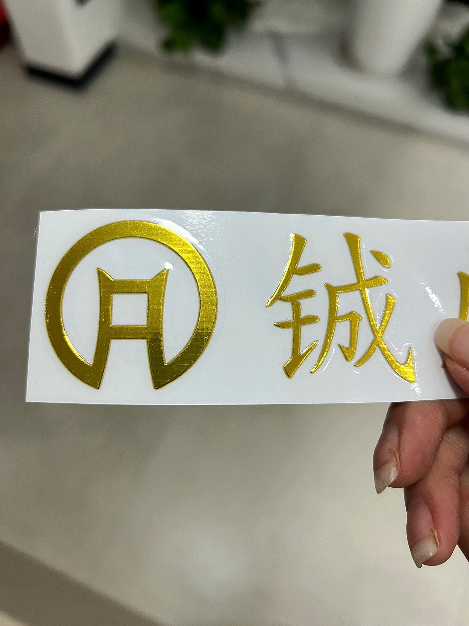 Metal Label Process
