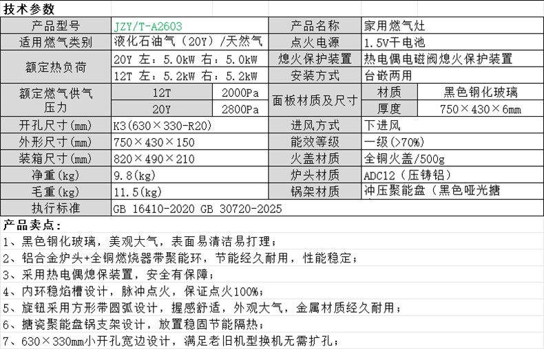 欧联厨电产品展示