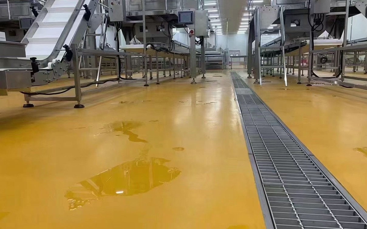 工厂车间重防腐地坪施工实景