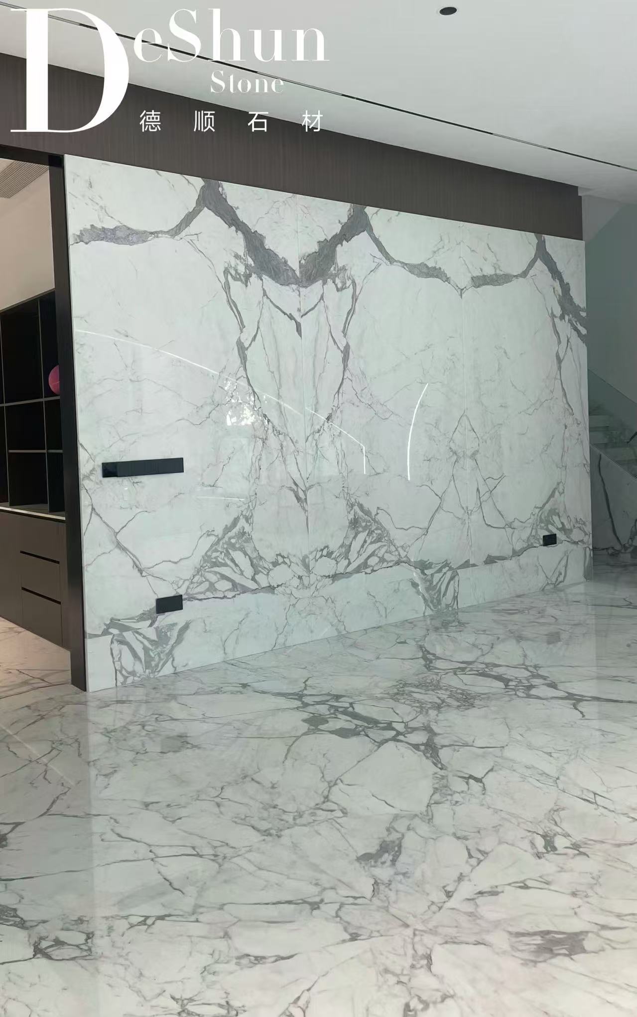 大理石岛台加工工艺展示