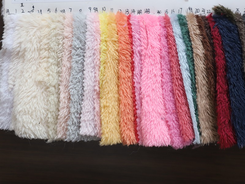 Plush Fabric Details