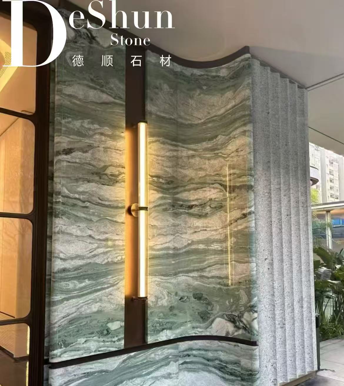 石材加工现场