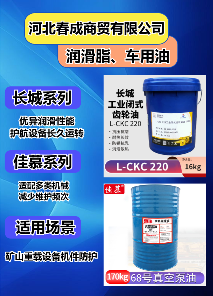 工业润滑物资仓储与检测