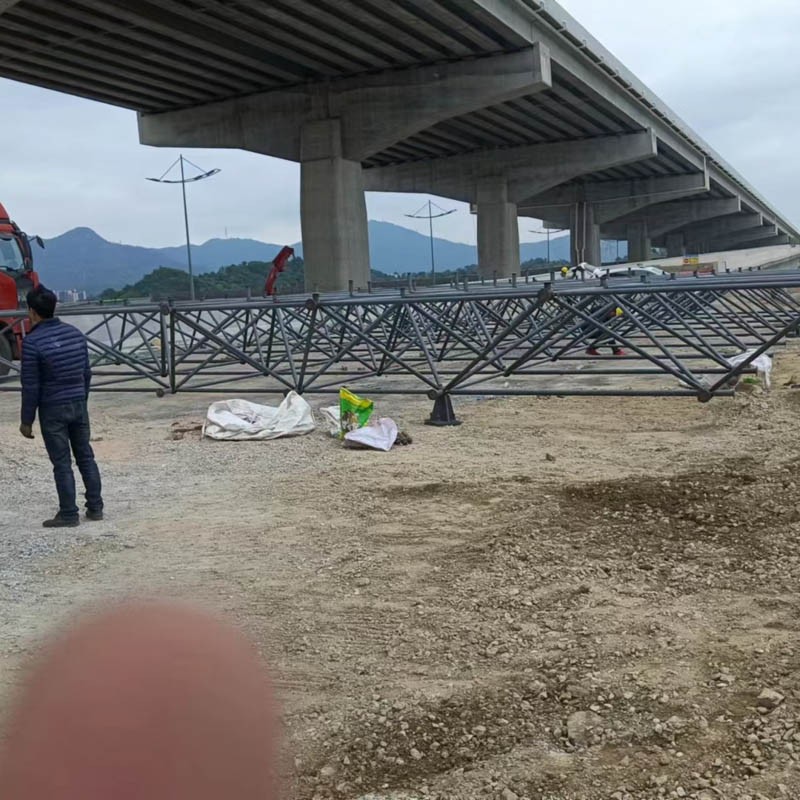 加油站网架施工示例