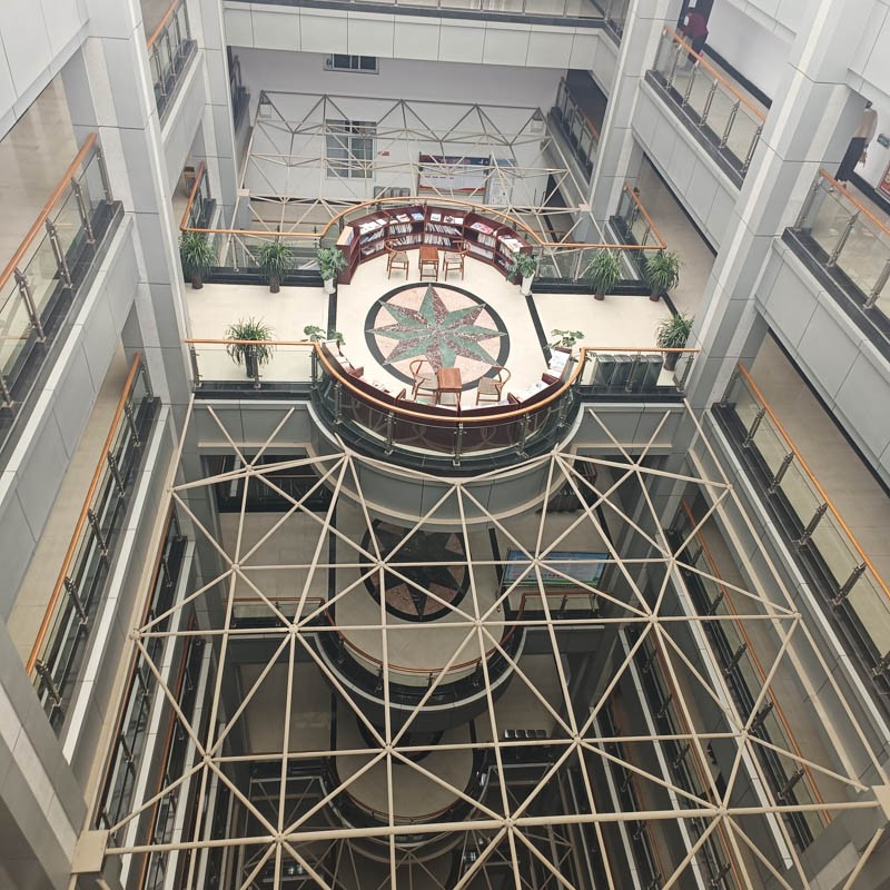 力霆网架生产车间实景