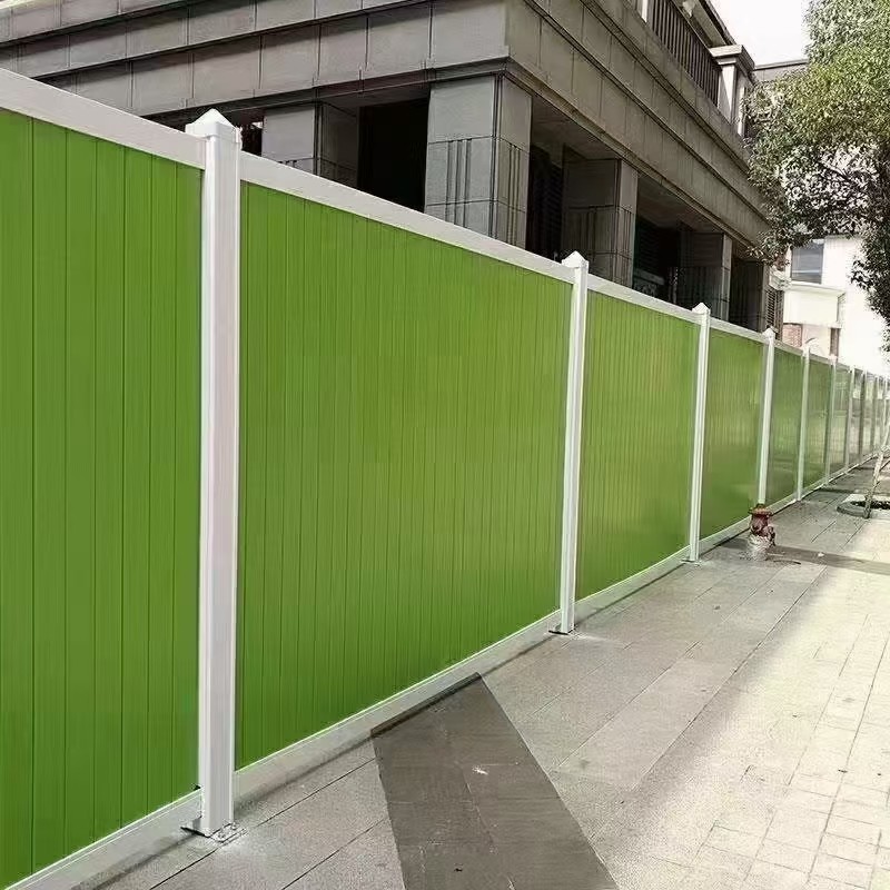 工地临边防护实景