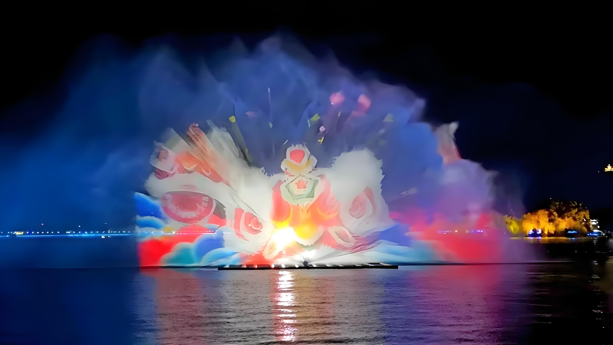 湖北景区户外投影沉浸式实景应用